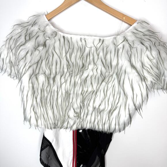 Tipsy Elves Cruella De Ville Dalmatian Diva Halloween Costume Size Small New - Picture 8 of 12